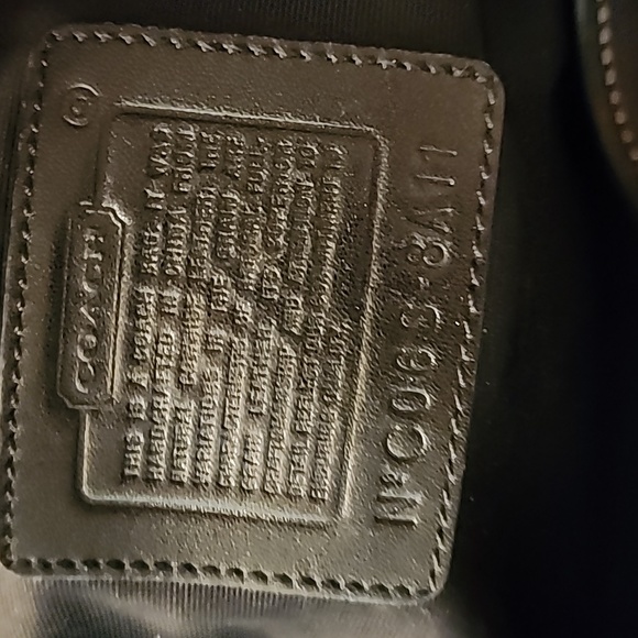 VINTAGE COACH Black Satchel - Picture 14 of 17